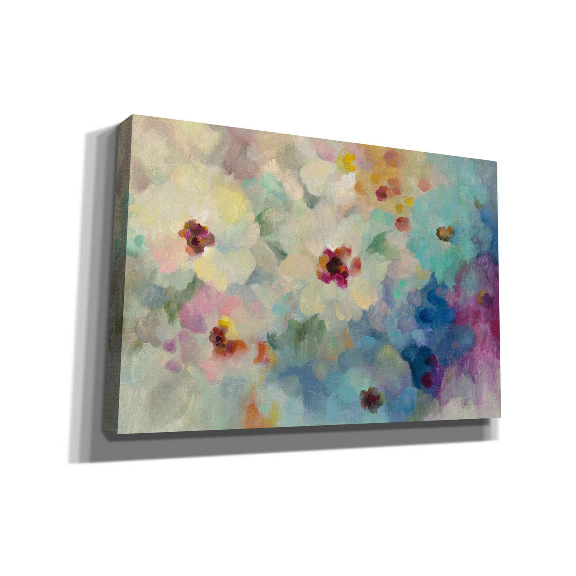 'Floral Extravaganza' by Silvia Vassileva, Canvas Wall Art