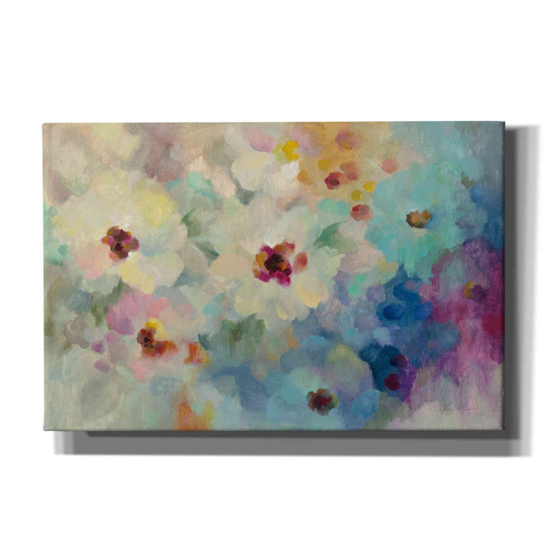 'Floral Extravaganza' by Silvia Vassileva, Canvas Wall Art