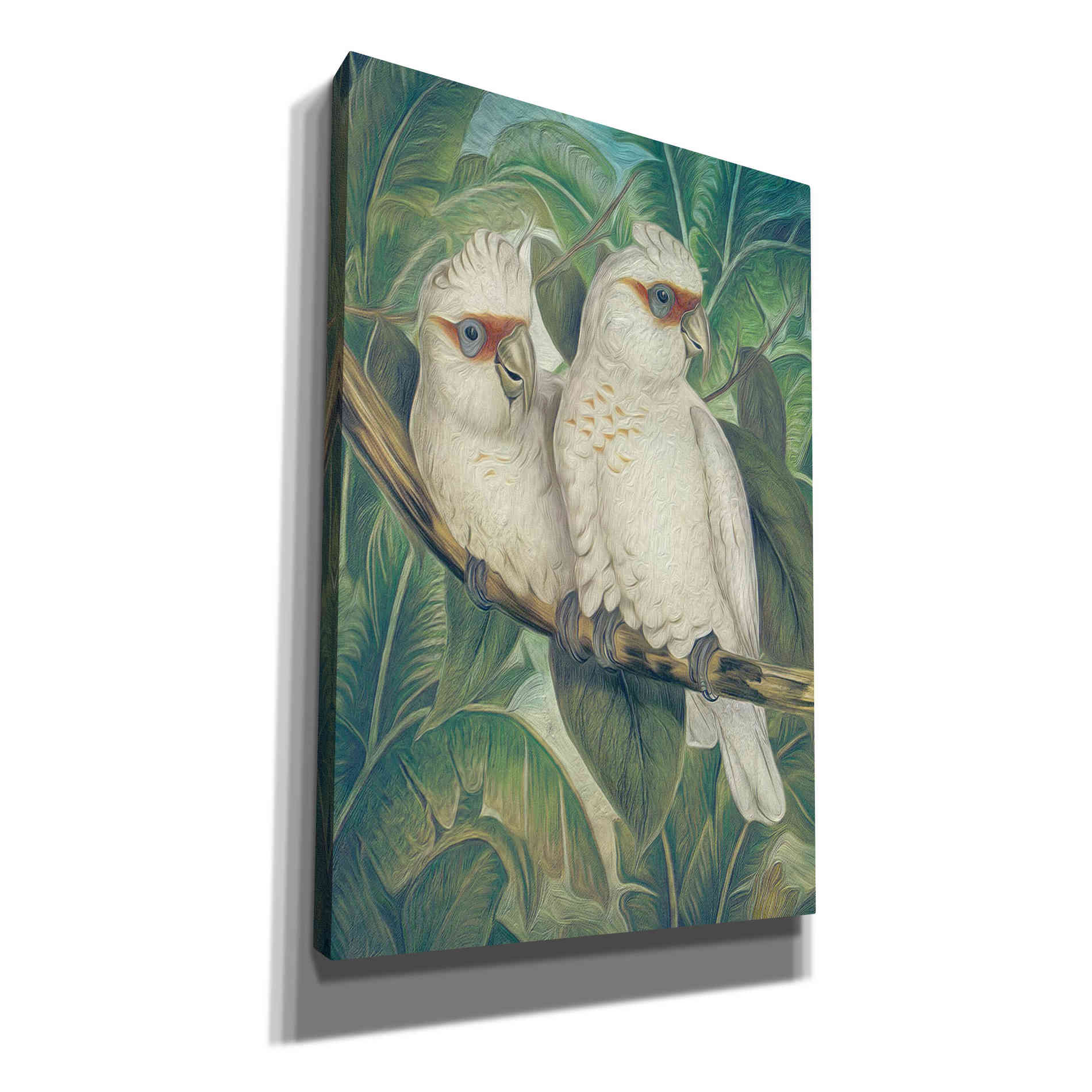 'Painted Plumage Three' by Steve Hunziker, Canvas Wall Art