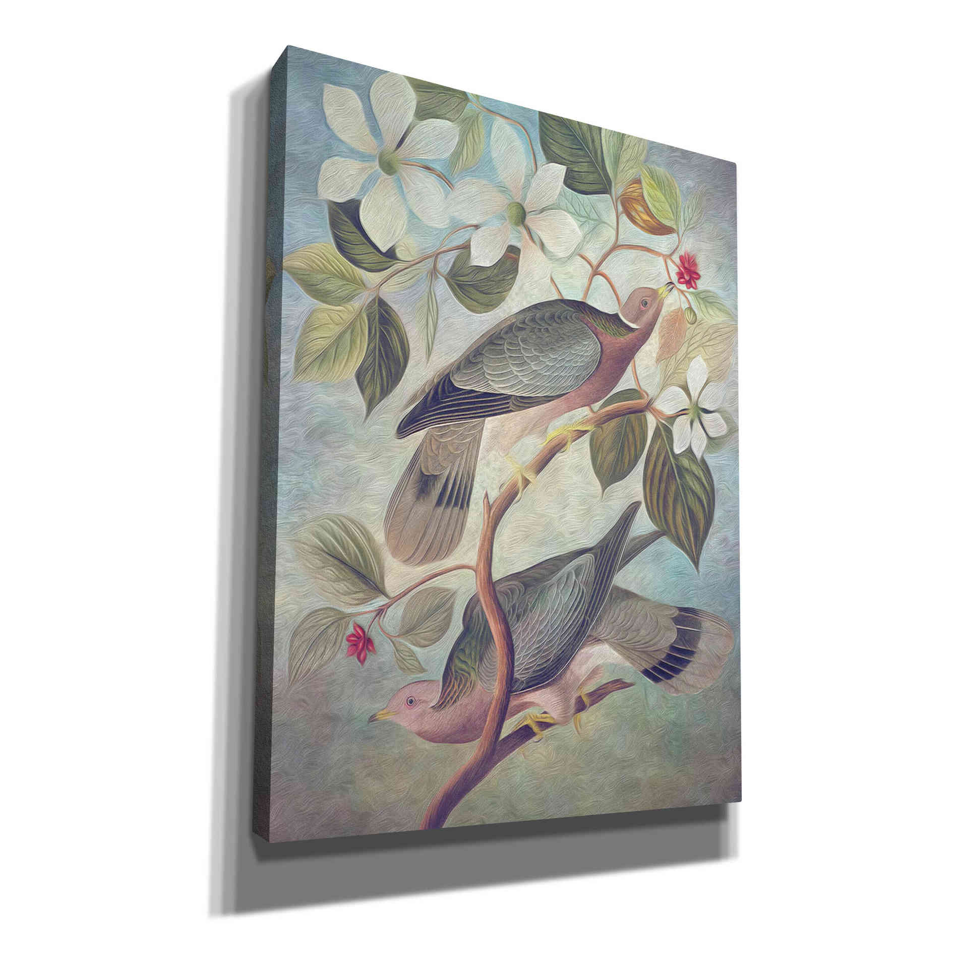 'Painted Plumage Two' by Steve Hunziker, Canvas Wall Art