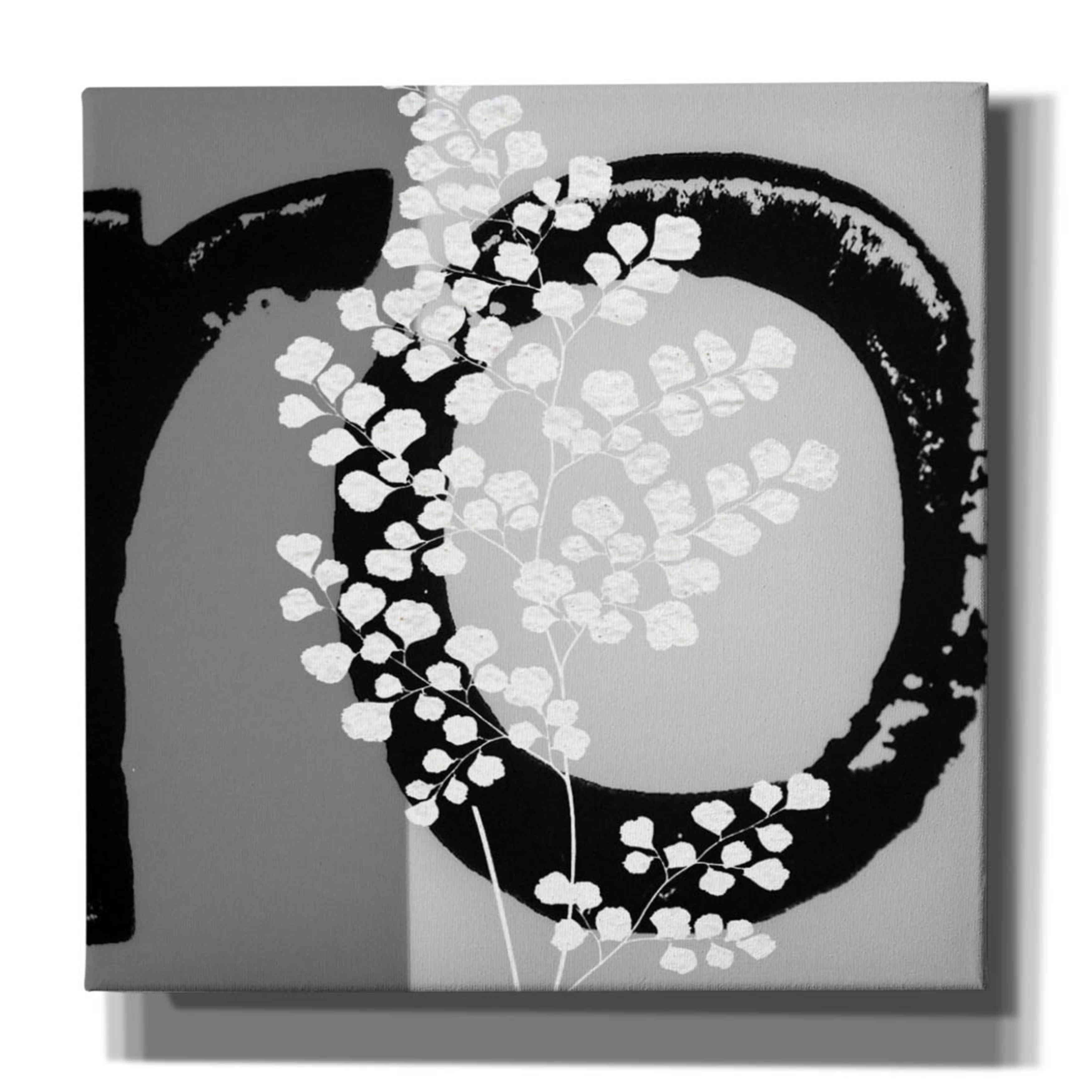 'Chalk Leaf 2' by Karen Smith, Canvas Wall Art