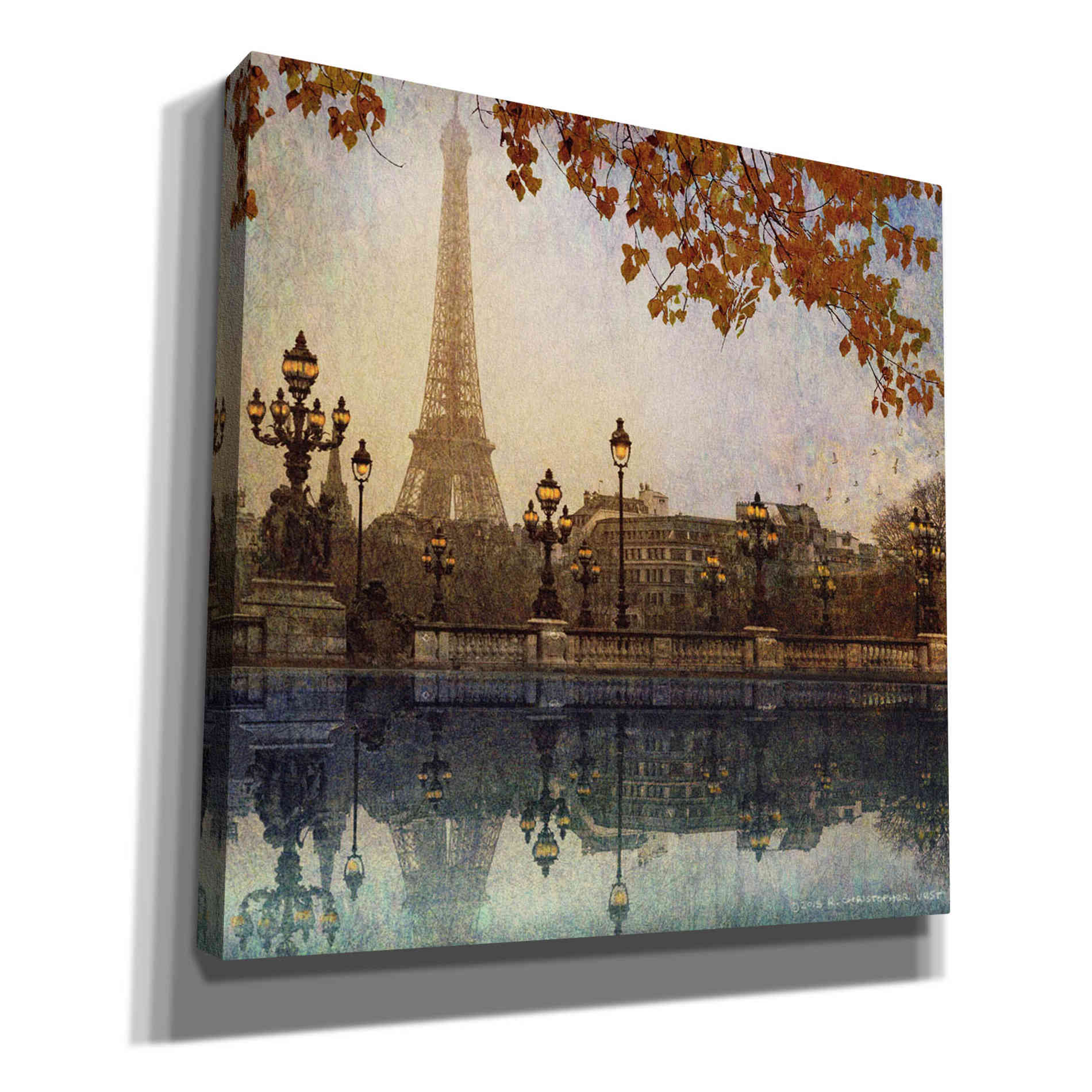 'Eiffel Tower' by Chris Vest, Canvas Wall Art