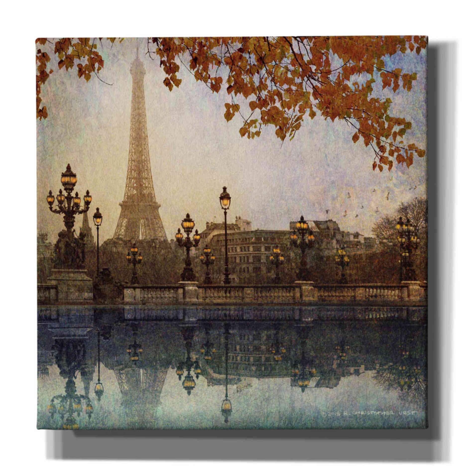 'Eiffel Tower' by Chris Vest, Canvas Wall Art