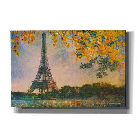 Image of 'Eiffel Park Sunrise' by Chris Vest, Canvas Wall Art