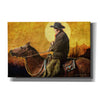 'Rough Trail Cowboy' by Chris Vest, Canvas Wall Art