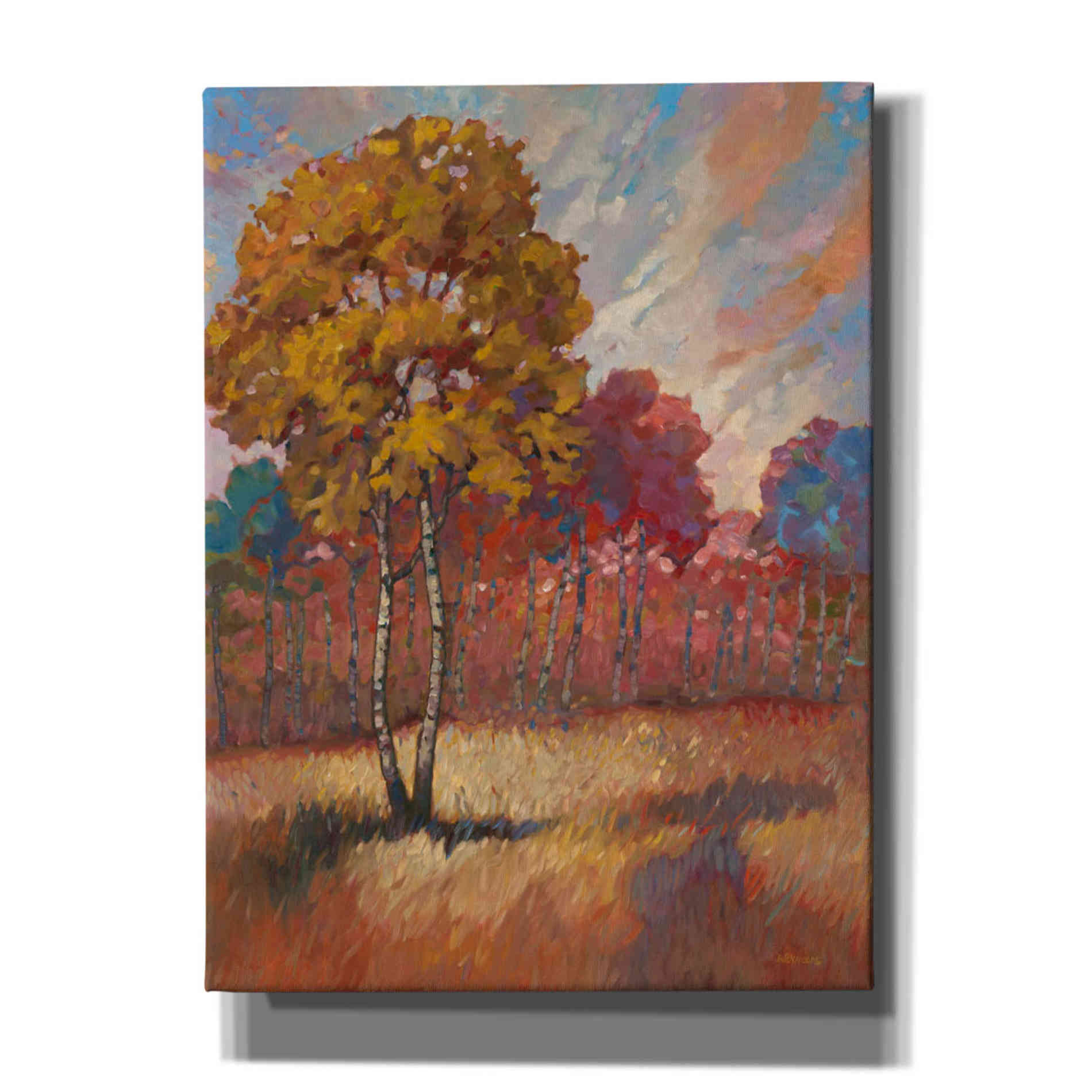 'Tree Line 2' by Graham Reynolds, Canvas Wall Art