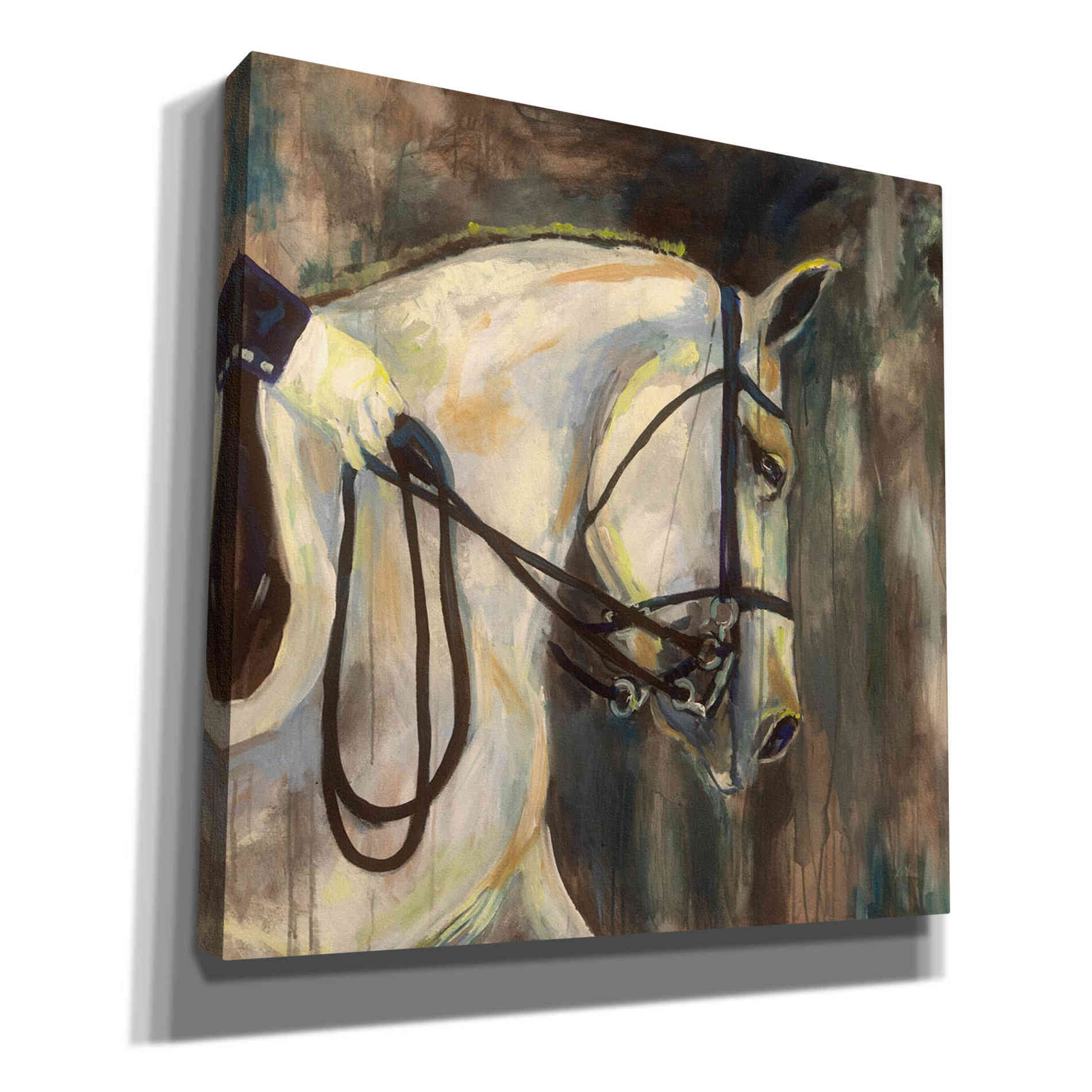 'Dressage' by Jeanette Vertentes, Canvas Wall Art