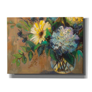 'Glass Floral' by Jeanette Vertentes, Canvas Wall Art