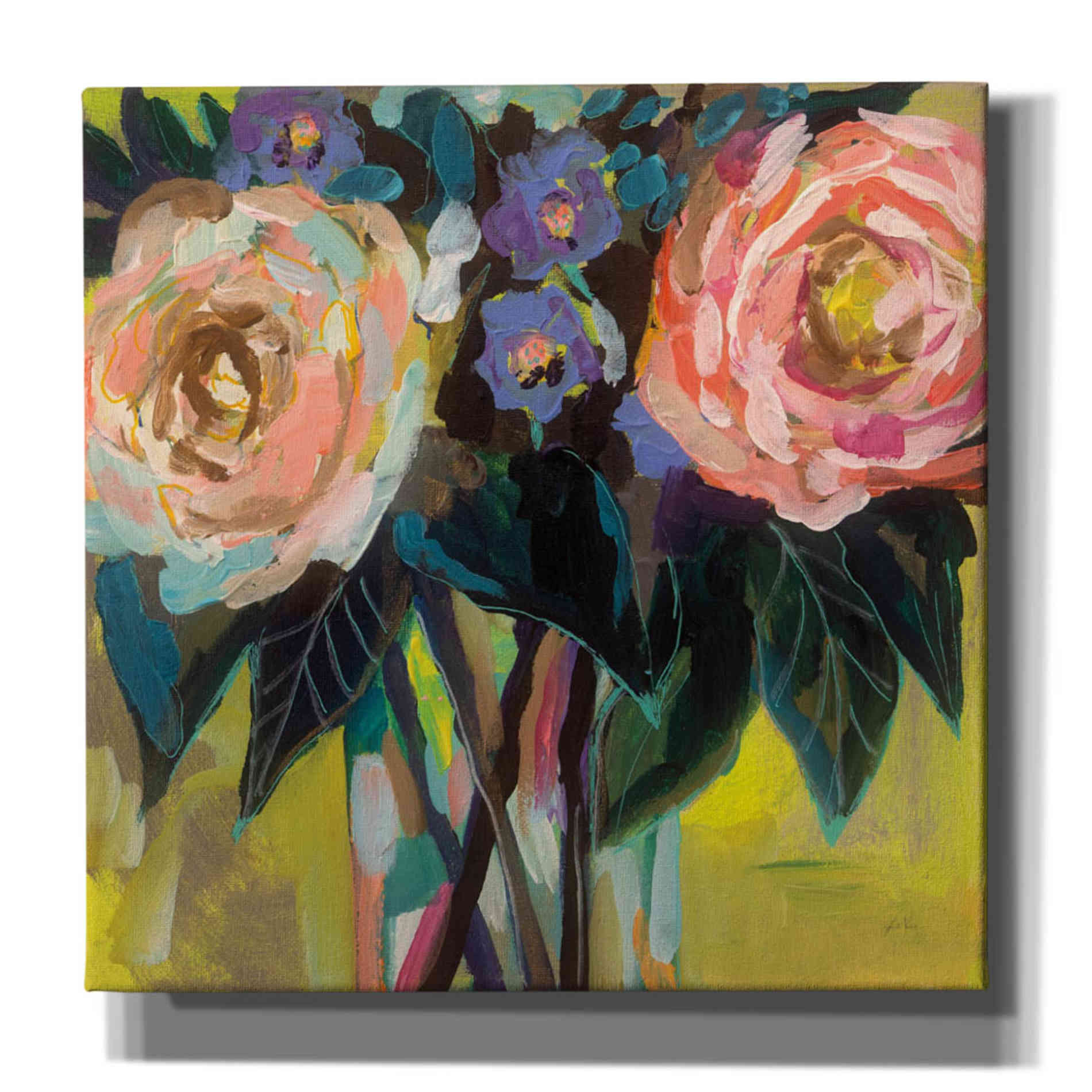 'Happy Couple' by Jeanette Vertentes, Canvas Wall Art