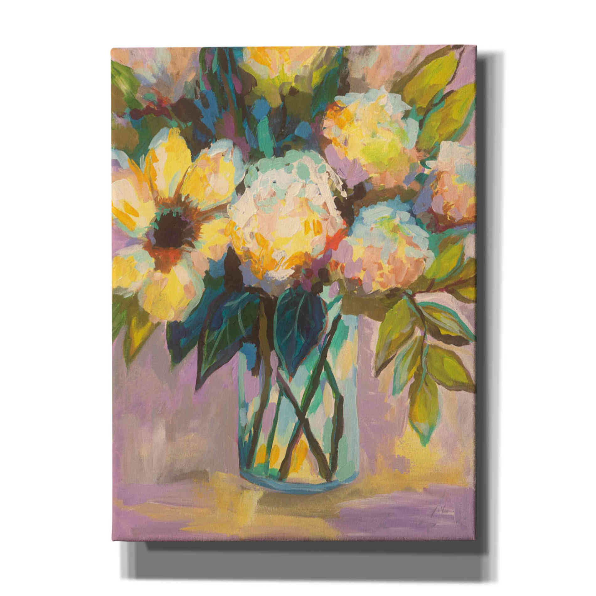 'Lavender' by Jeanette Vertentes, Canvas Wall Art