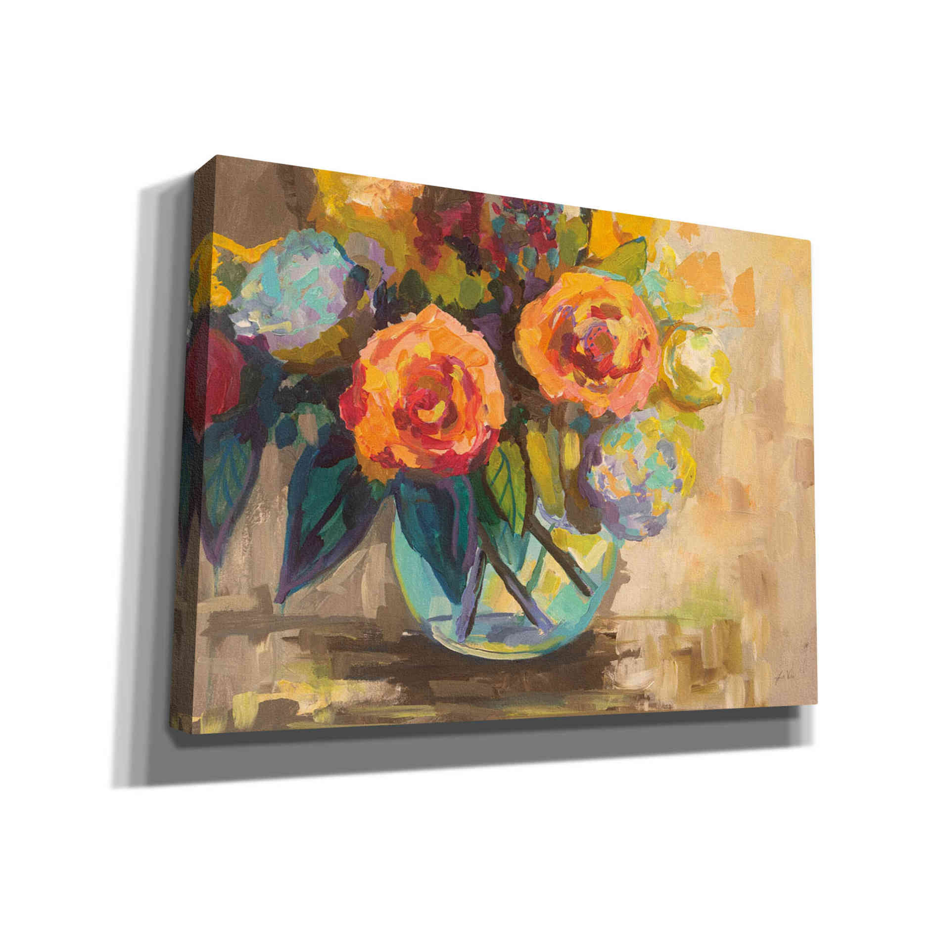 'The Couple' by Jeanette Vertentes, Canvas Wall Art