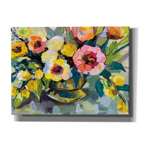 Image of 'Cottage Bouquet' by Jeanette Vertentes, Canvas Wall Art