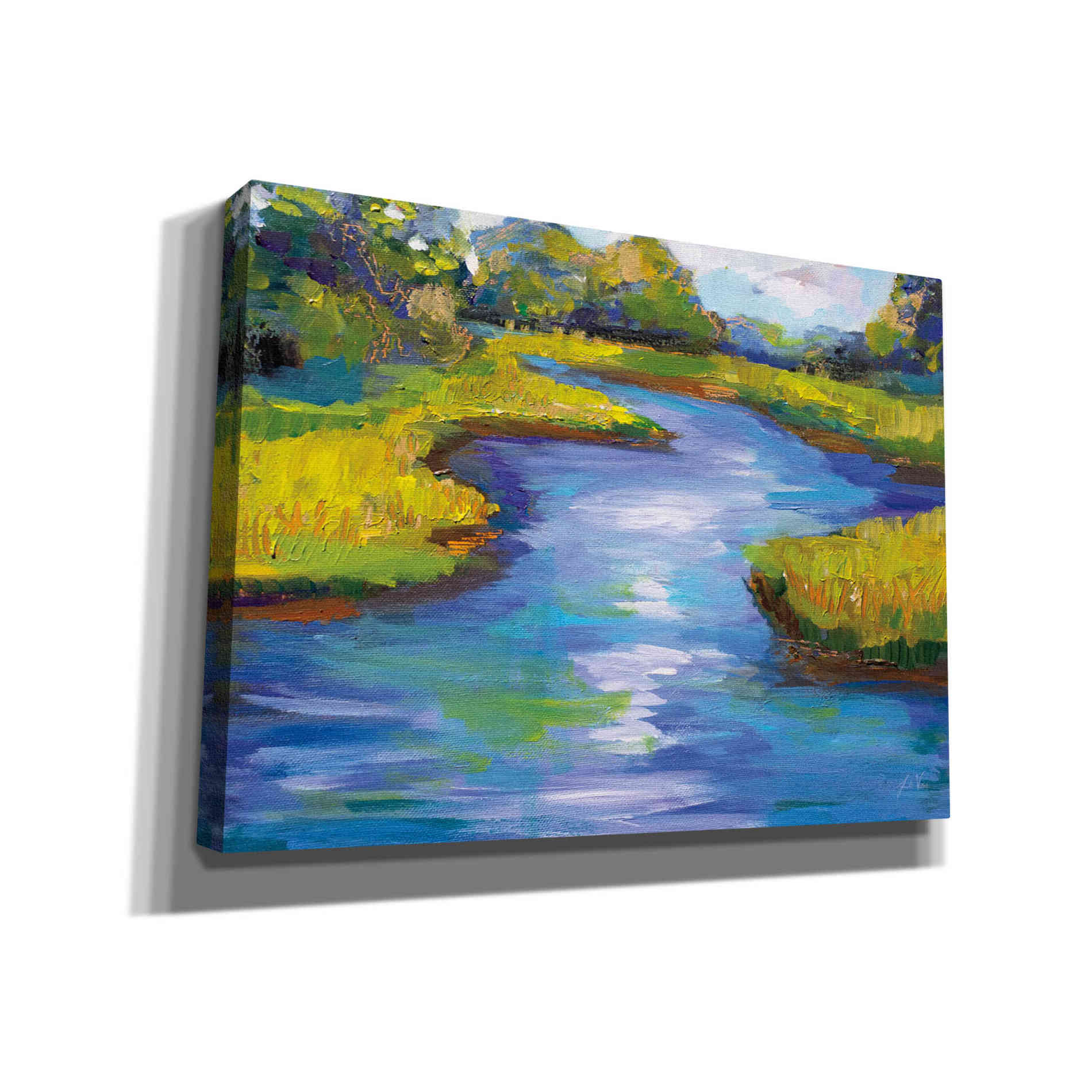'Barn Island' by Jeanette Vertentes, Canvas Wall Art