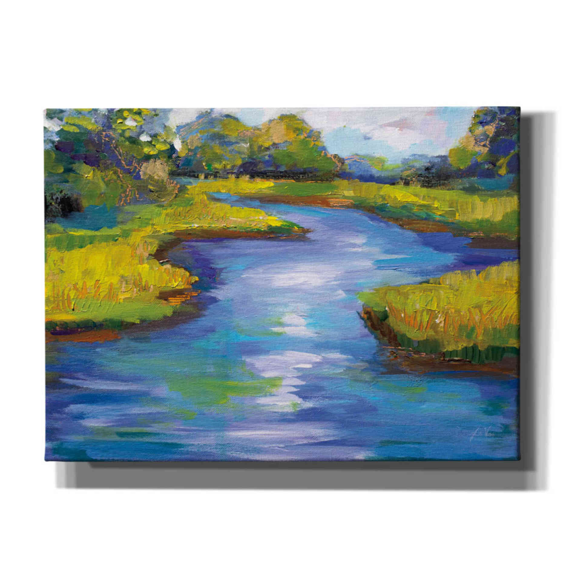 'Barn Island' by Jeanette Vertentes, Canvas Wall Art