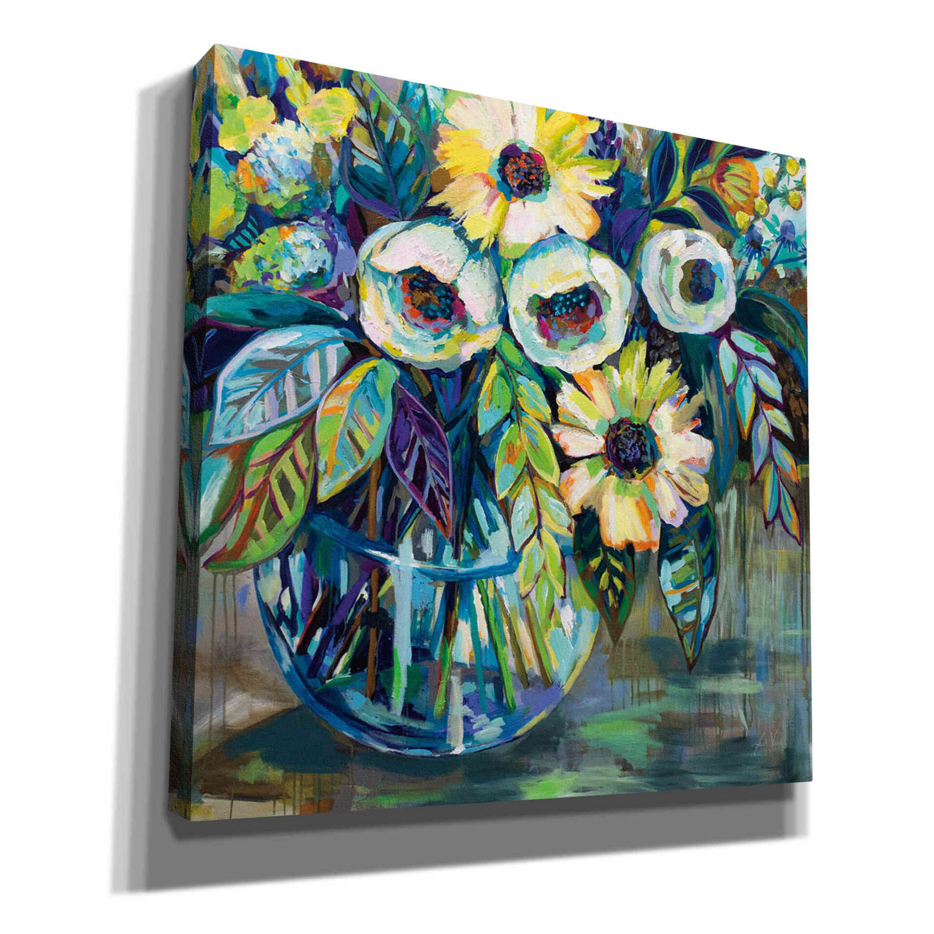 'Blue Light' by Jeanette Vertentes, Canvas Wall Art