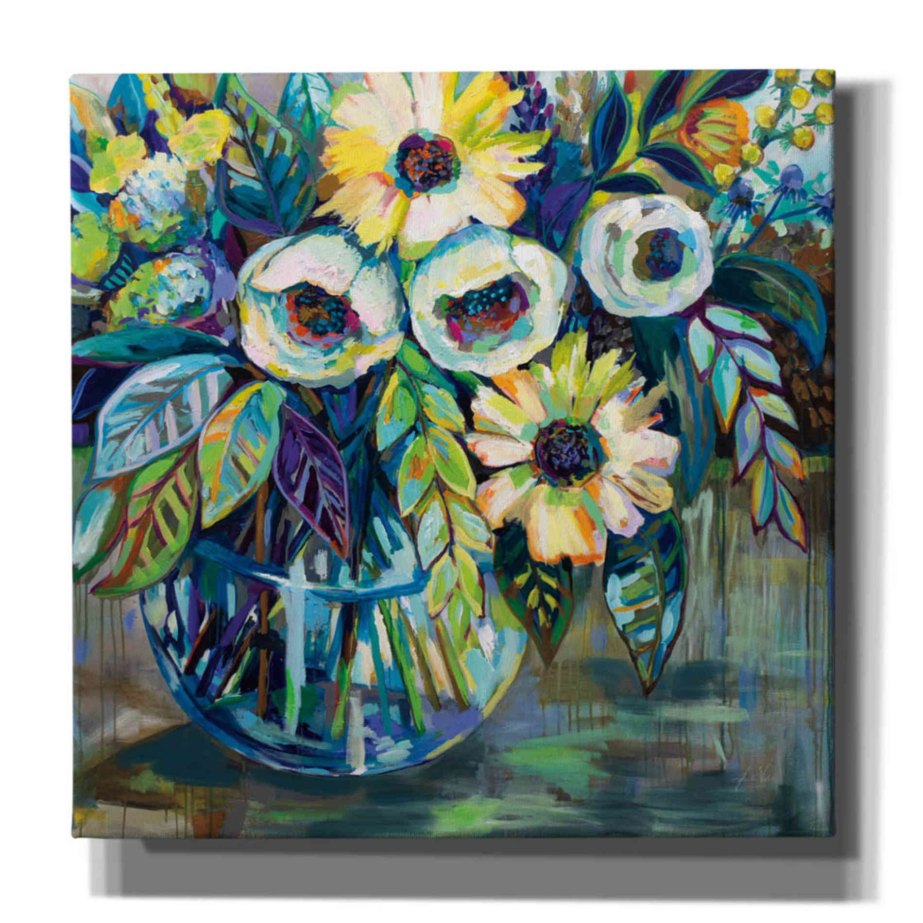 'Blue Light' by Jeanette Vertentes, Canvas Wall Art