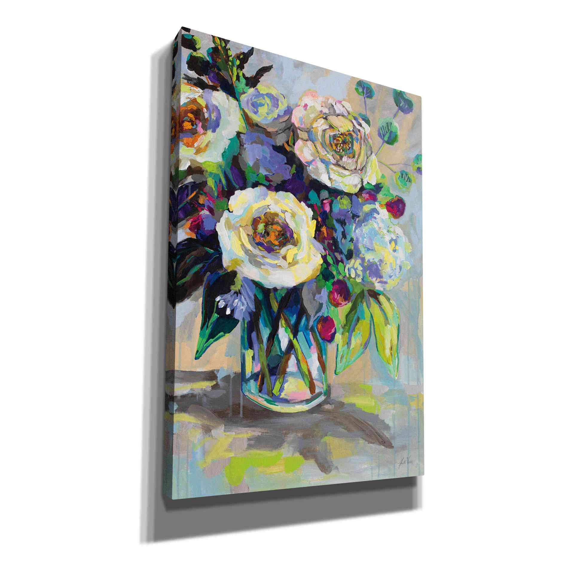 'Content' by Jeanette Vertentes, Canvas Wall Art