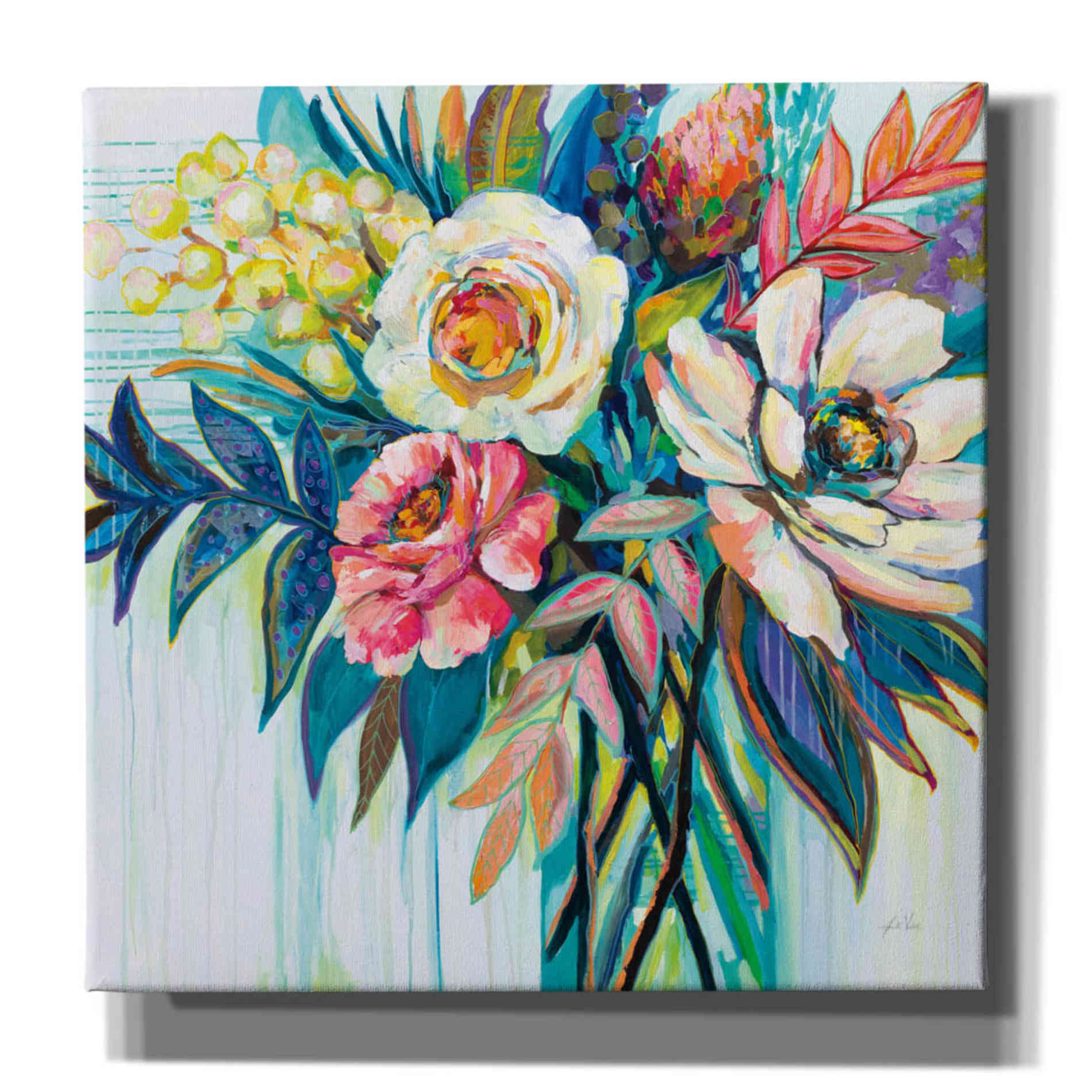 'First Date' by Jeanette Vertentes, Canvas Wall Art