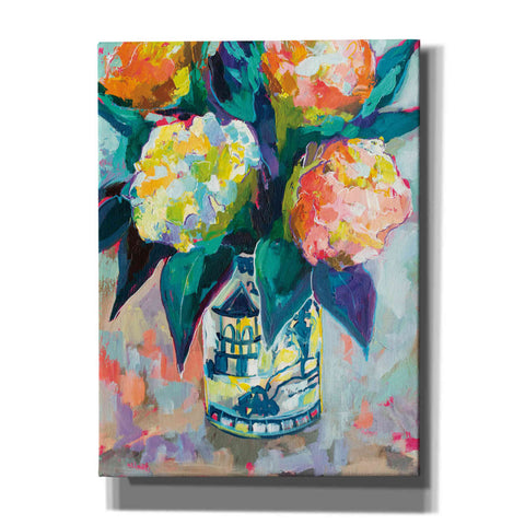 Image of 'Sunset Bouquet' by Jeanette Vertentes, Canvas Wall Art