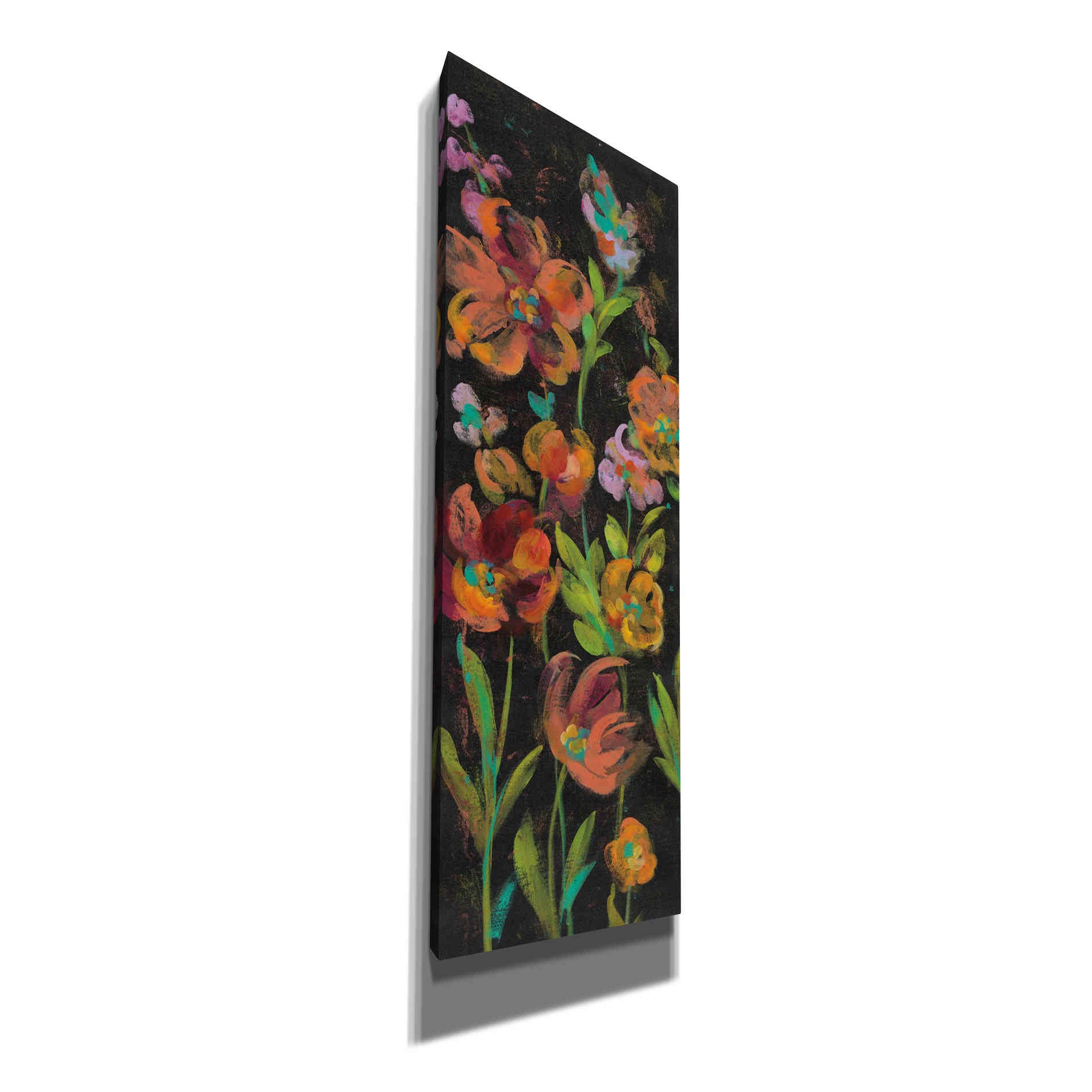 'July Garden Trio II' by Silvia Vassileva, Canvas Wall Art