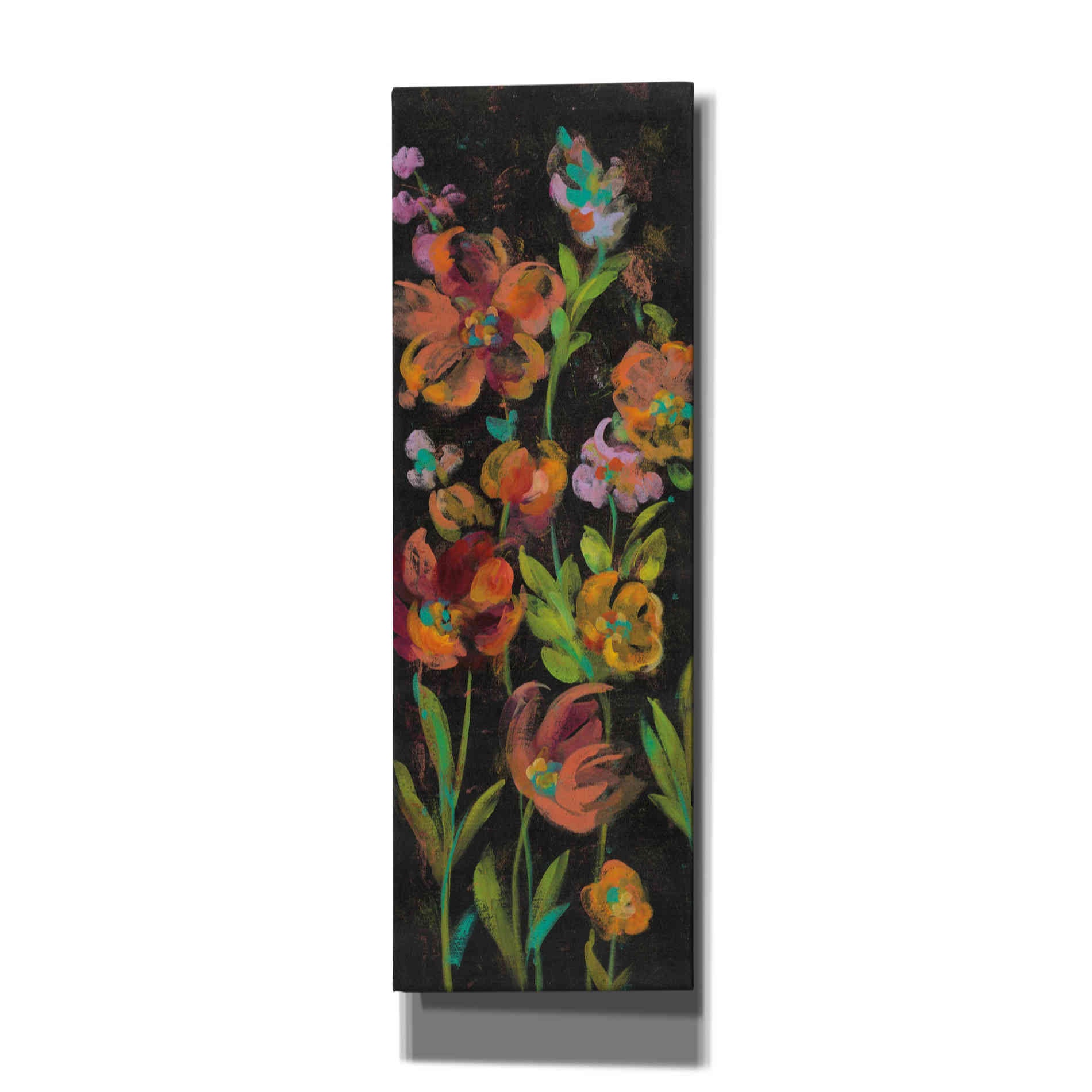 'July Garden Trio II' by Silvia Vassileva, Canvas Wall Art