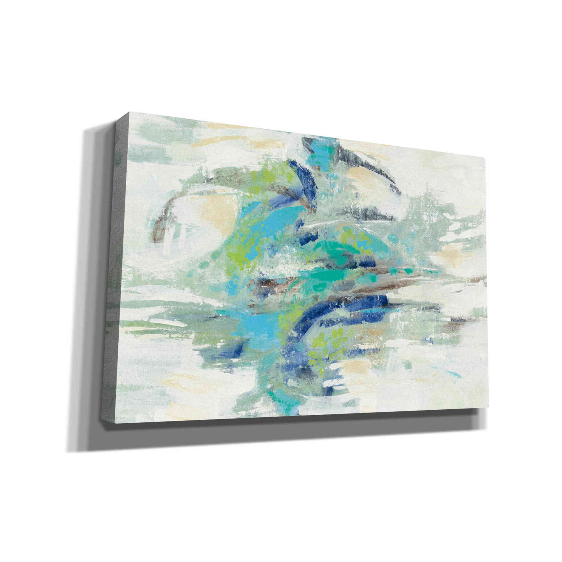 'River Whirlpool' by Silvia Vassileva, Canvas Wall Art