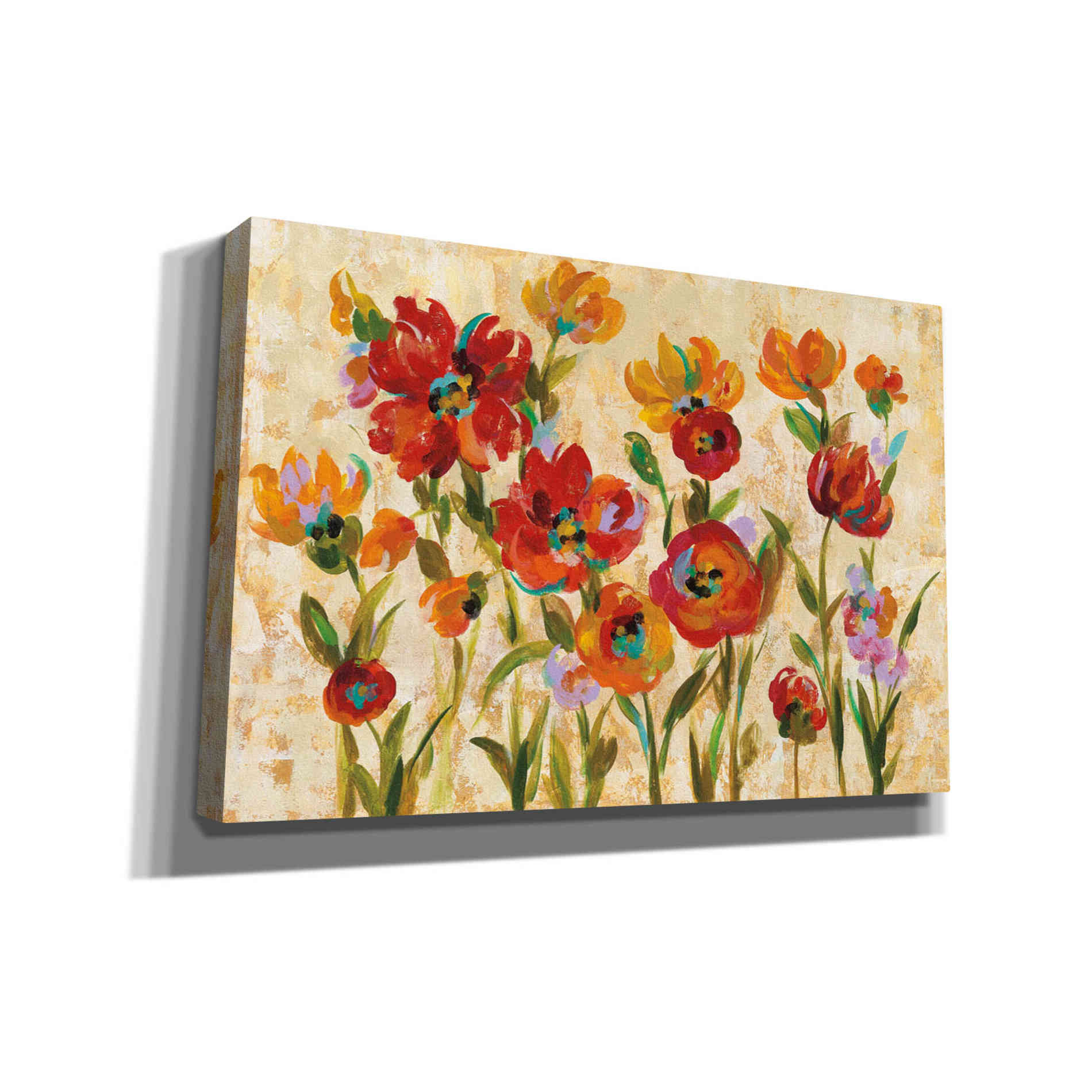 'July in the Garden I' by Silvia Vassileva, Canvas Wall Art