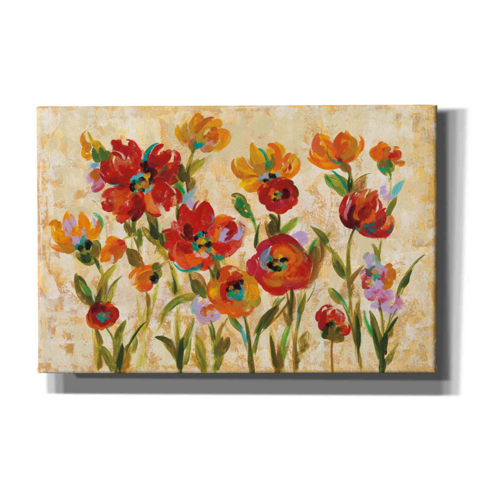 'July in the Garden I' by Silvia Vassileva, Canvas Wall Art