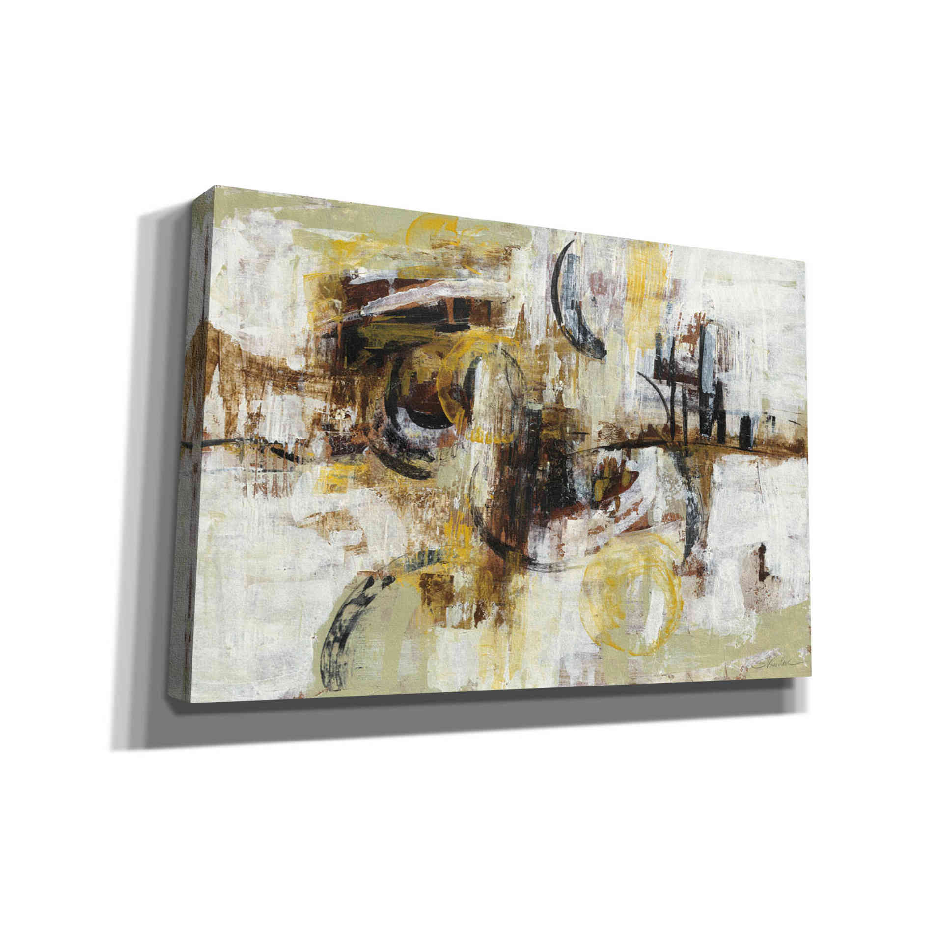 'Graffiti Wall III' by Silvia Vassileva, Canvas Wall Art