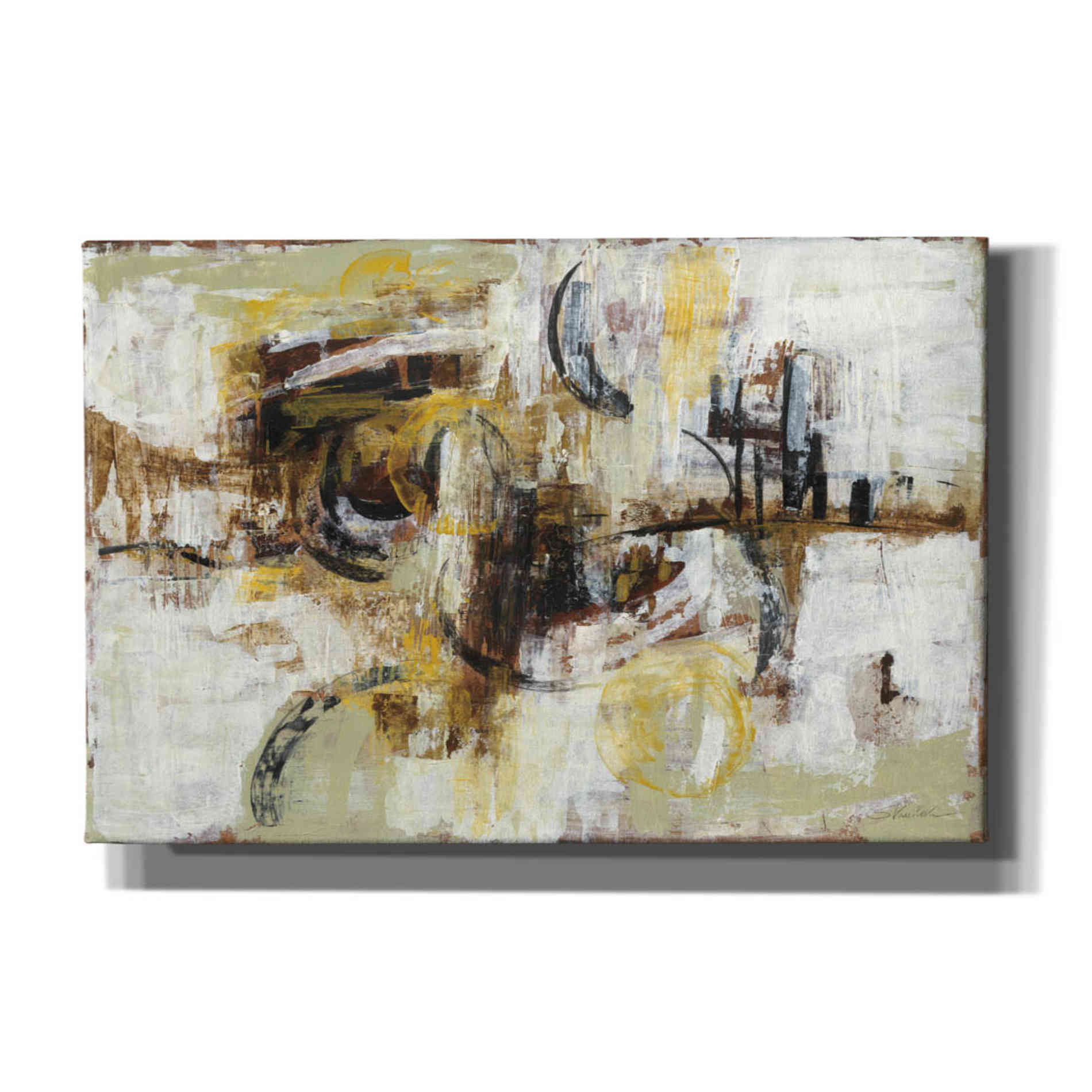 'Graffiti Wall III' by Silvia Vassileva, Canvas Wall Art