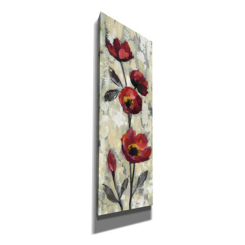 Image of 'Simple Red Floral I' by Silvia Vassileva, Canvas Wall Art