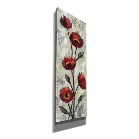 Image of 'Simple Red Floral II' by Silvia Vassileva, Canvas Wall Art