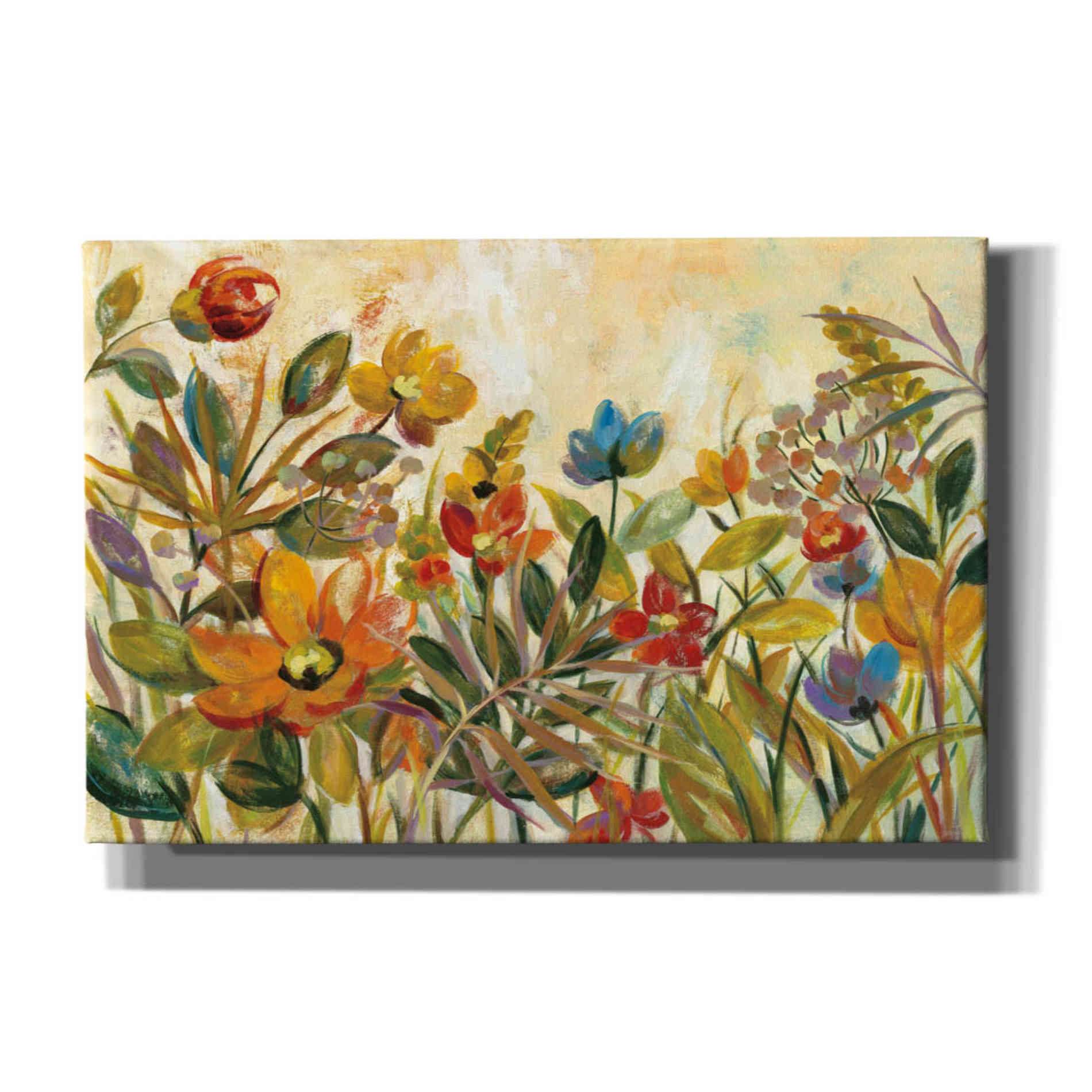 'Rain Forest Floral' by Silvia Vassileva, Canvas Wall Art