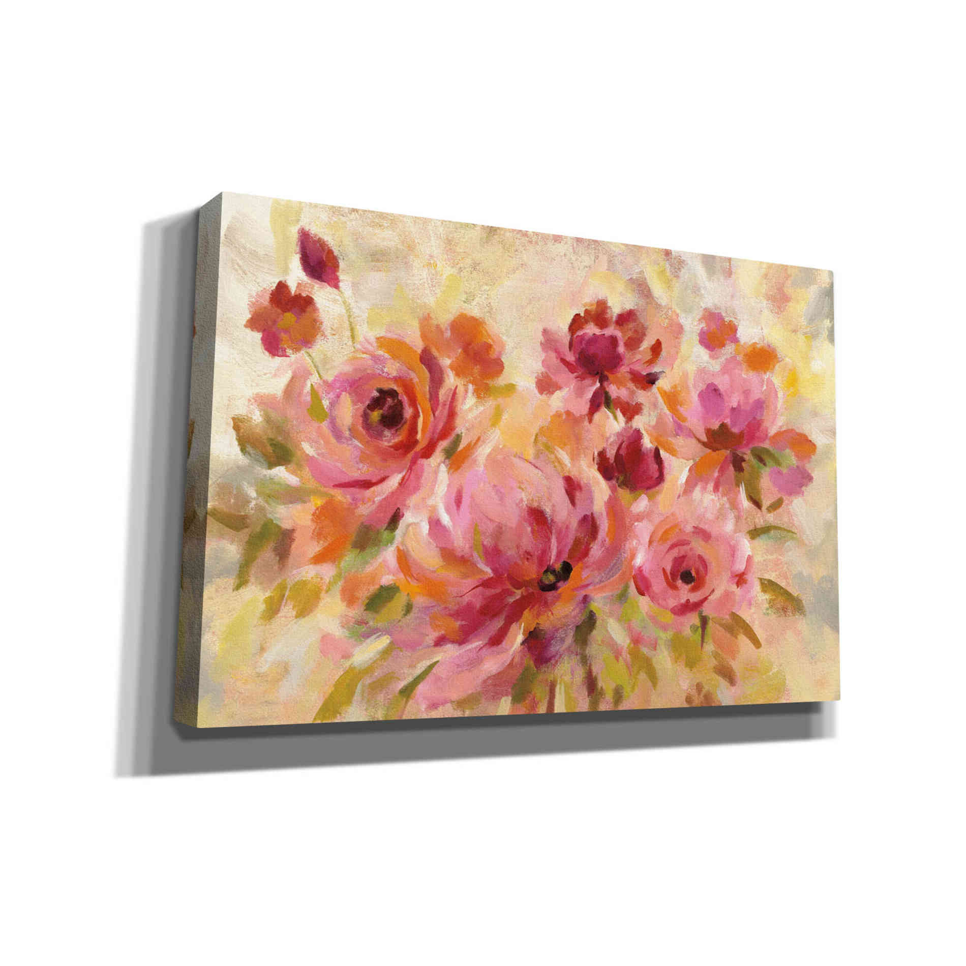 'Romantic Bouquet' by Silvia Vassileva, Canvas Wall Art