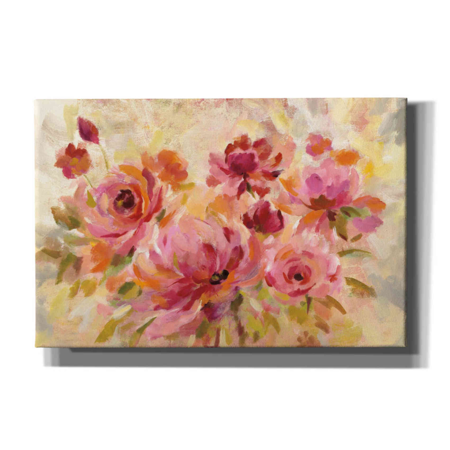 'Romantic Bouquet' by Silvia Vassileva, Canvas Wall Art