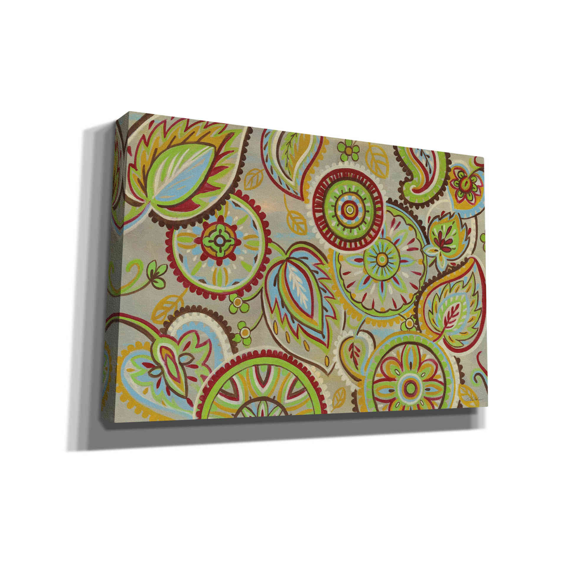 'Elegant Mandalas' by Silvia Vassileva, Canvas Wall Art