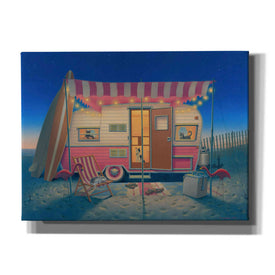 'Happy Campers' by Richard Courtney, Canvas Wall Art