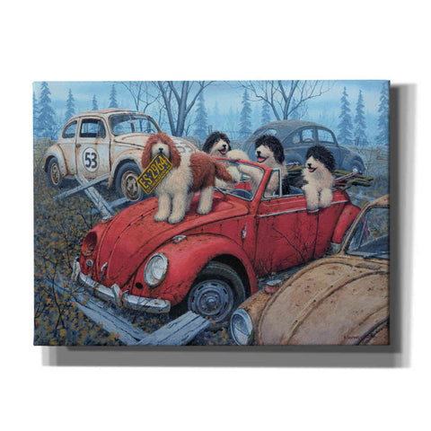 Image of 'The Beetles' by Richard Courtney, Canvas Wall Art