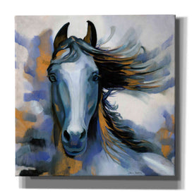 'Wild Blues' by Louise Montillio, Canvas Wall Art