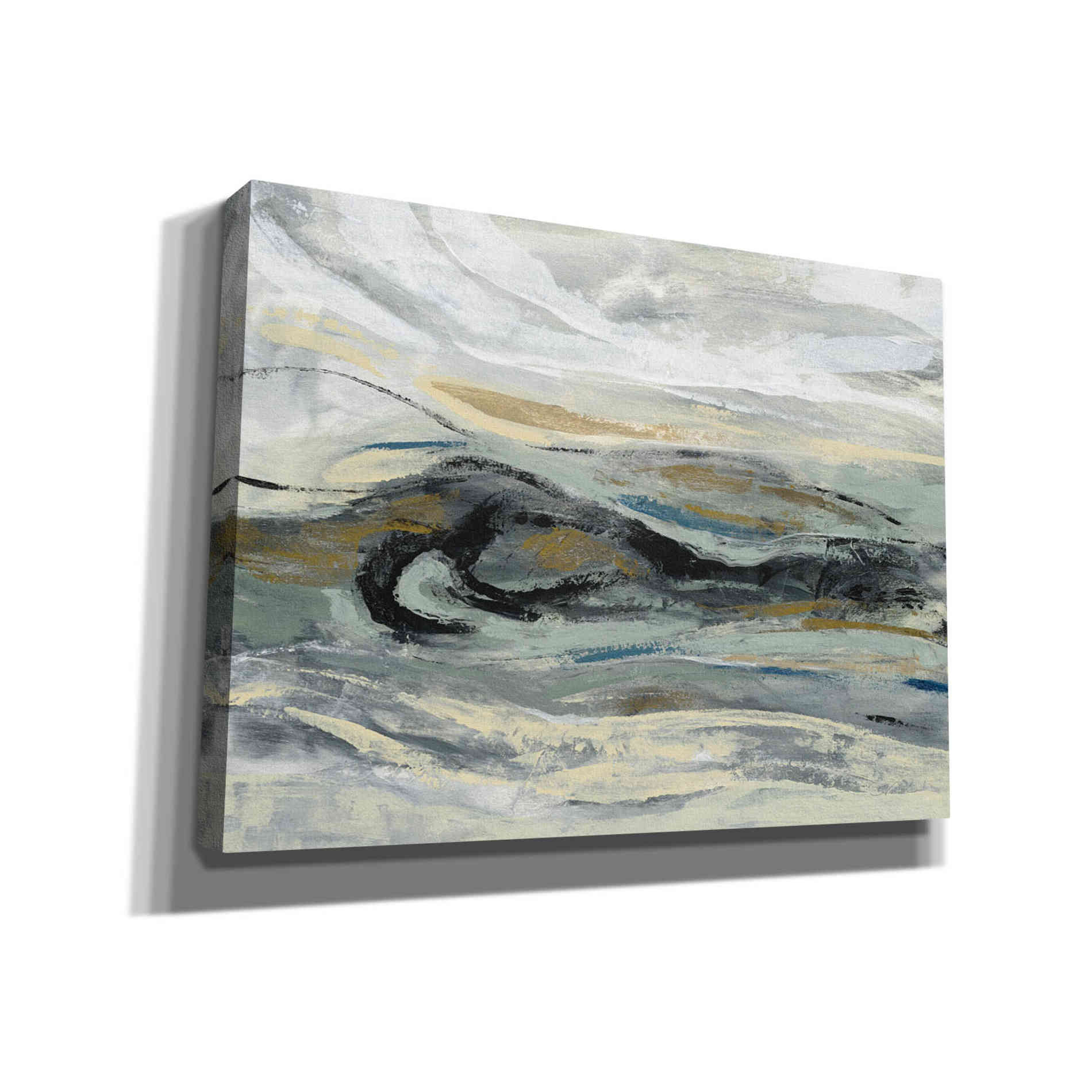 'Estuary' by Silvia Vassileva, Canvas Wall Art