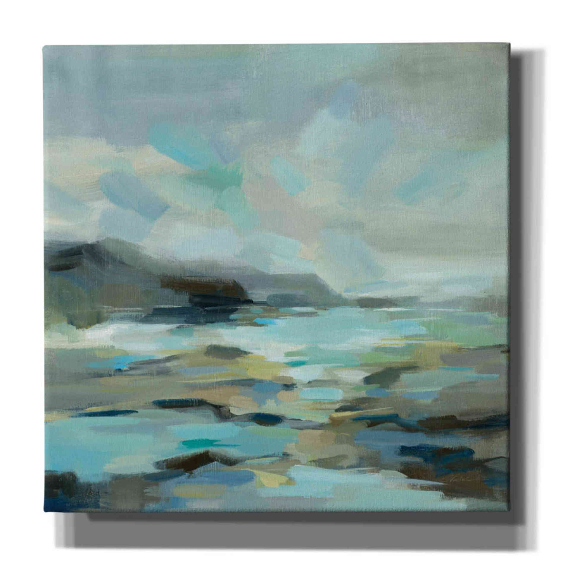 'Blue Lagoon' by Silvia Vassileva, Canvas Wall Art