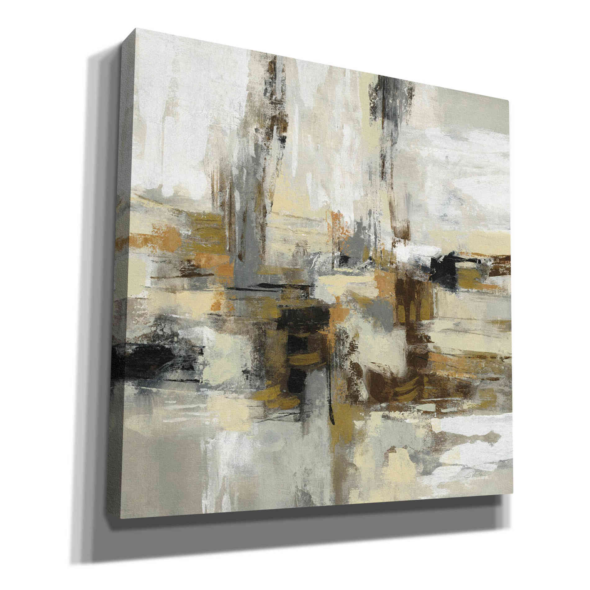 'Lava and Steam' by Silvia Vassileva, Canvas Wall Art