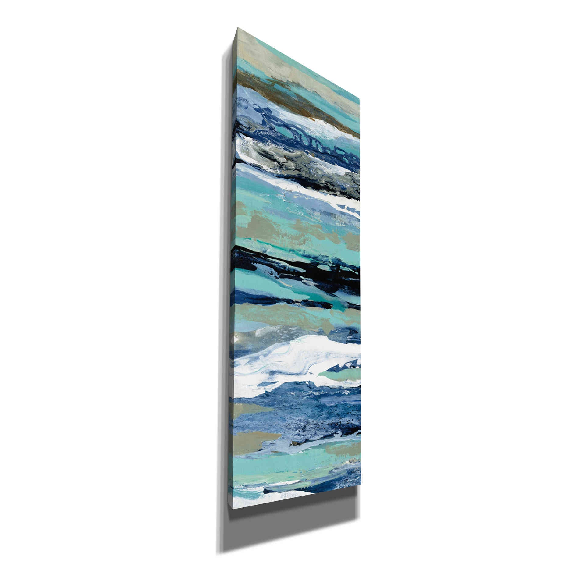 'Coastal Sea Foam II' by Silvia Vassileva, Canvas Wall Art
