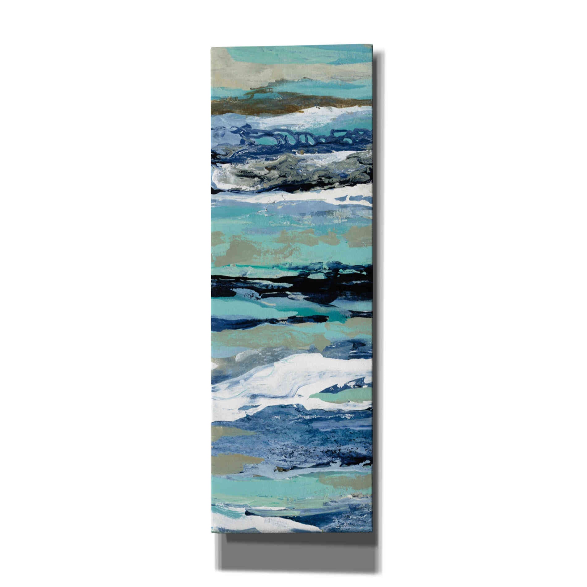 'Coastal Sea Foam II' by Silvia Vassileva, Canvas Wall Art