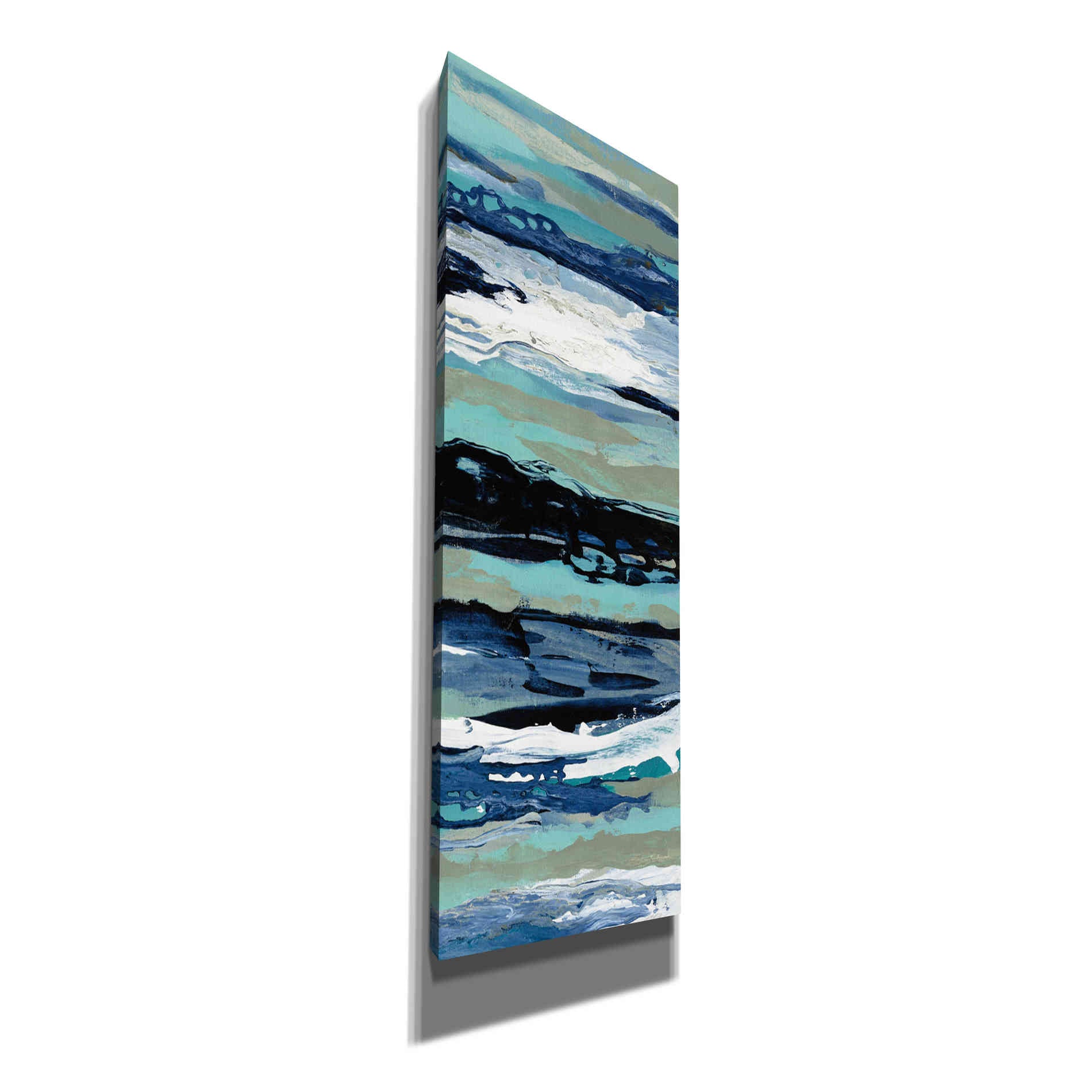 'Coastal Sea Foam III' by Silvia Vassileva, Canvas Wall Art