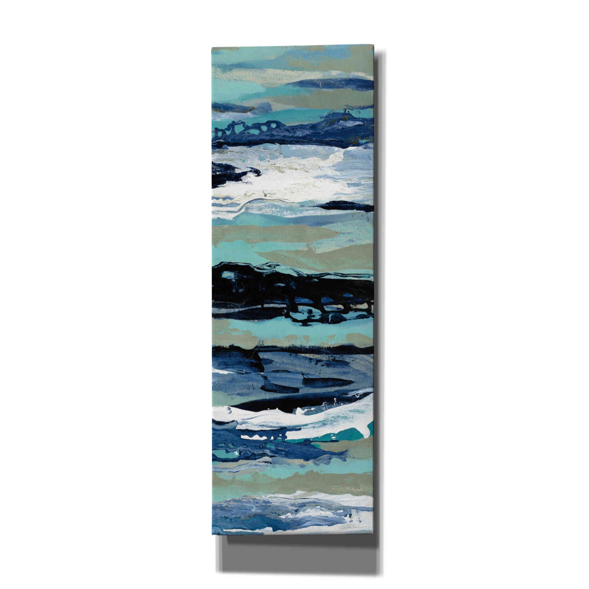 'Coastal Sea Foam III' by Silvia Vassileva, Canvas Wall Art