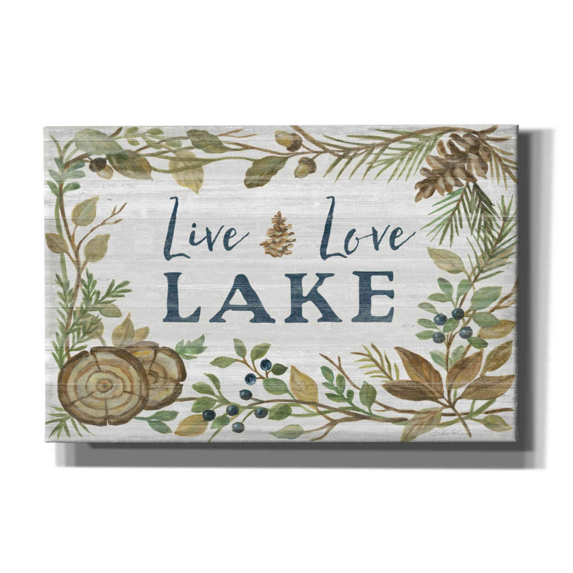 'Lakeside Retreat III' by Silvia Vassileva, Canvas Wall Art