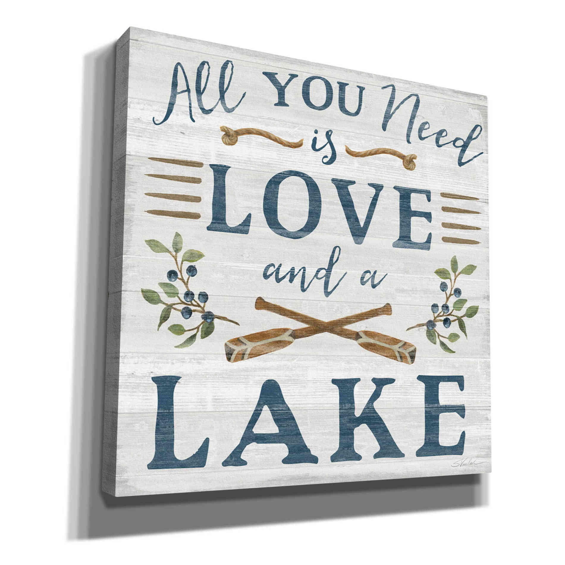 'Lakeside Retreat VI' by Silvia Vassileva, Canvas Wall Art