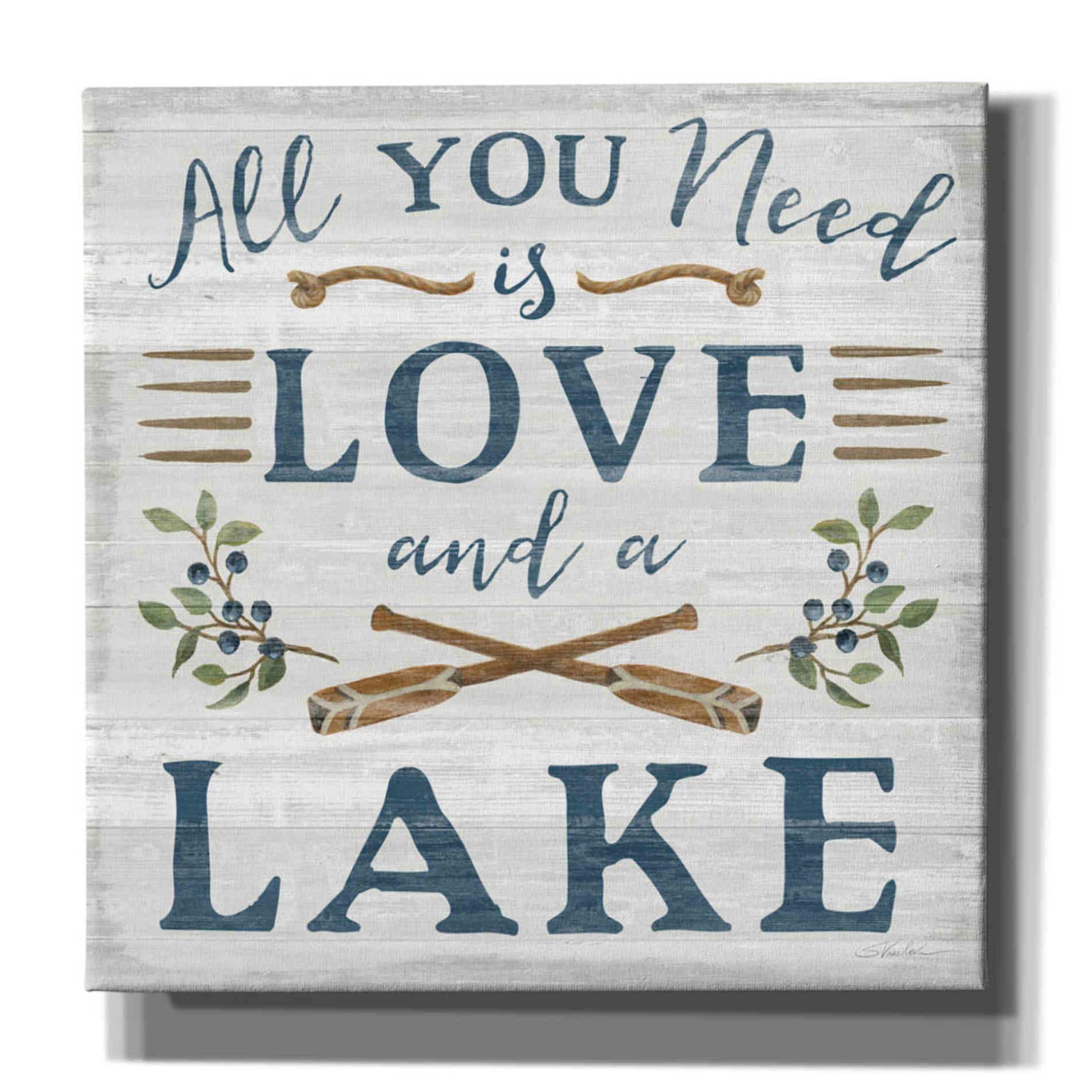 'Lakeside Retreat VI' by Silvia Vassileva, Canvas Wall Art