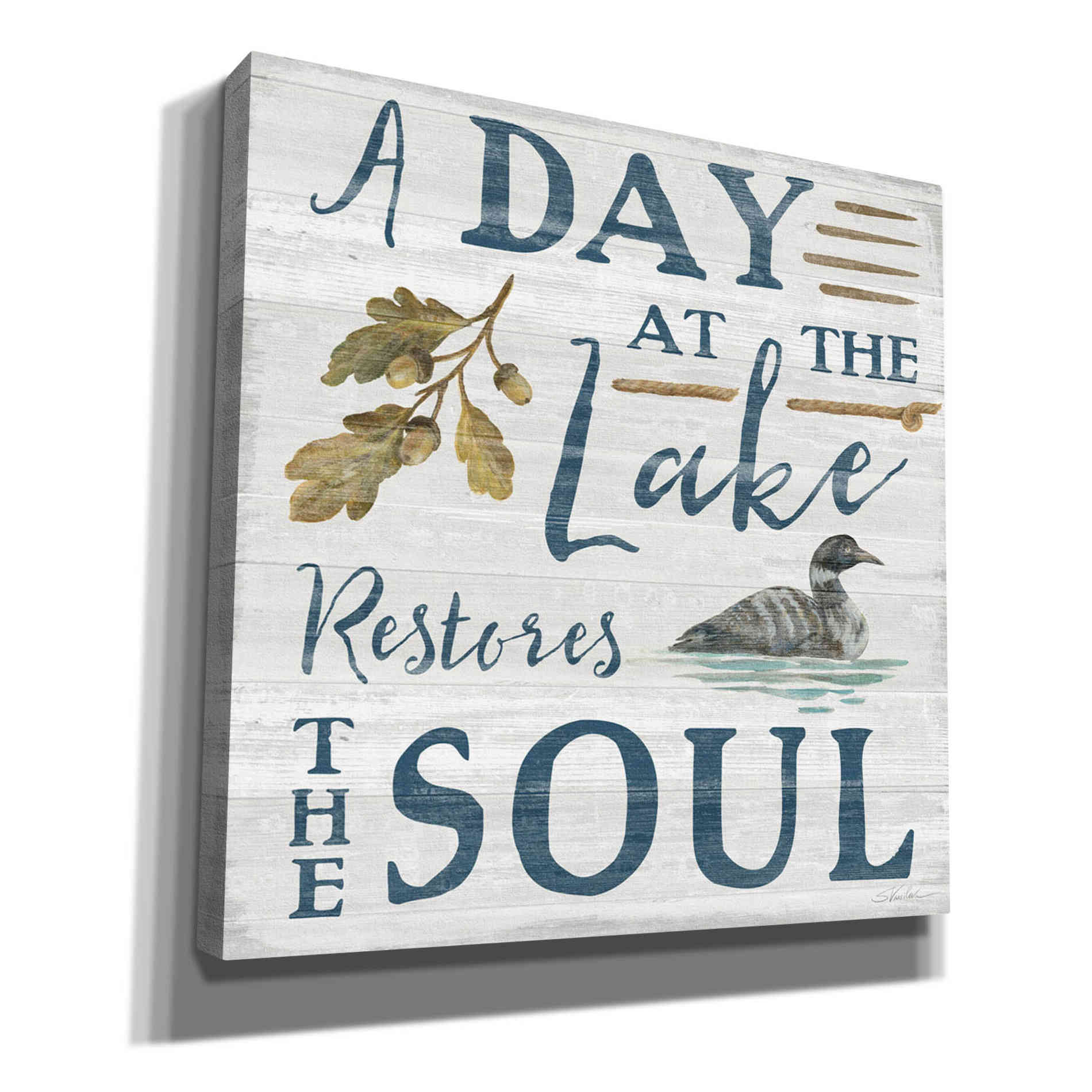 'Lakeside Retreat VII' by Silvia Vassileva, Canvas Wall Art